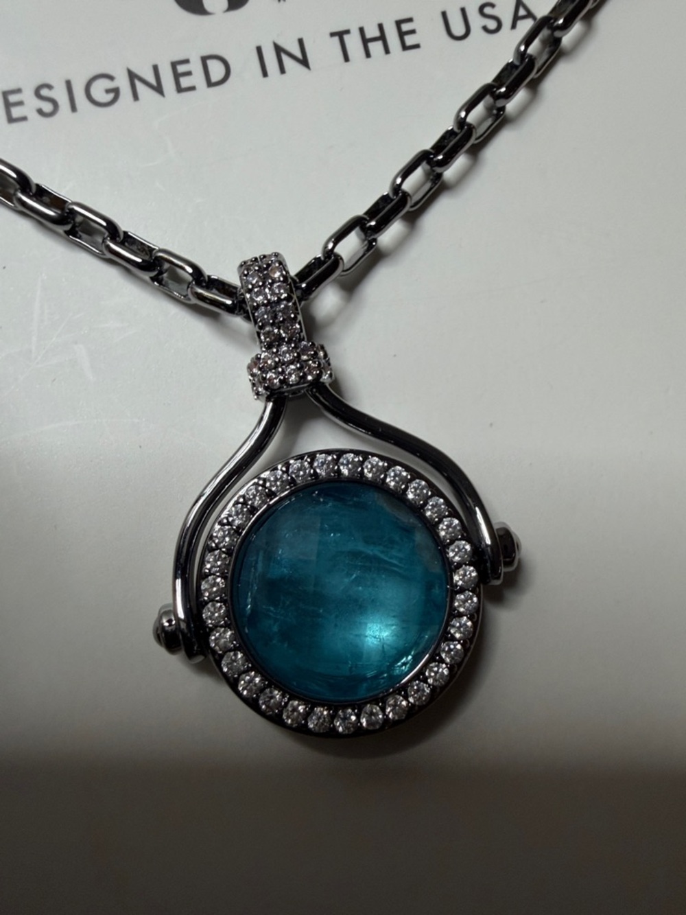 Bomb Party Gem Society Necklace Hematite - Picture 3 of 4